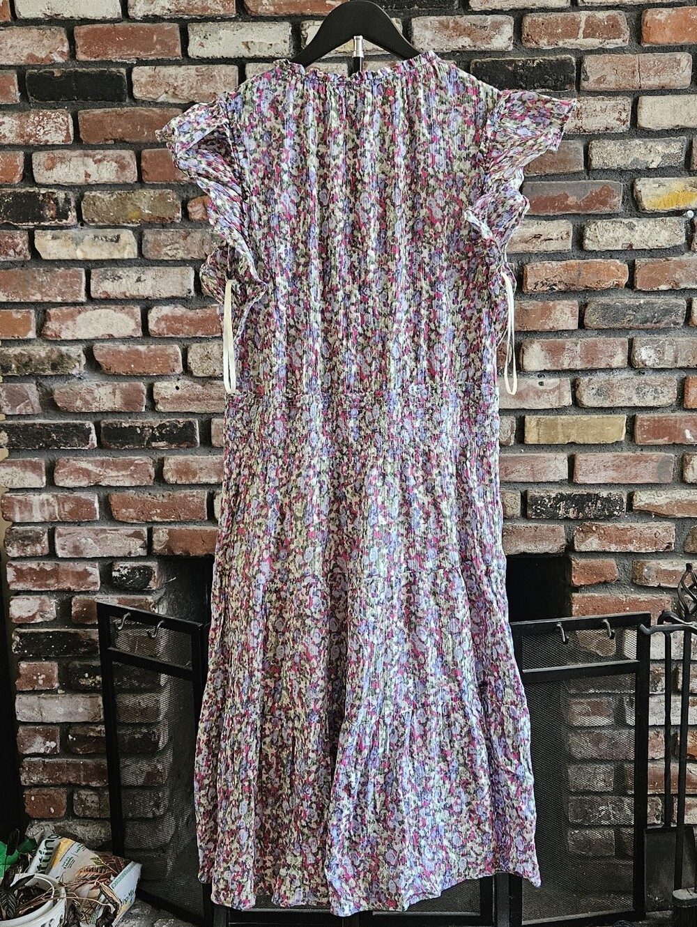 Ralph Lauren Floral Tiered Cotton Dress - Picture 5 of 9